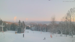 Horní část sjezdovek