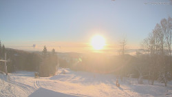 Horní část sjezdovek