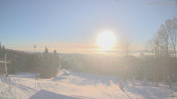 Horní část sjezdovek