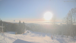 Horní část sjezdovek