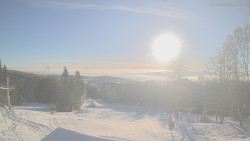 Horní část sjezdovek