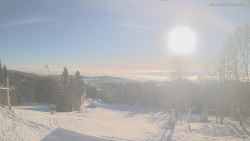 Horní část sjezdovek