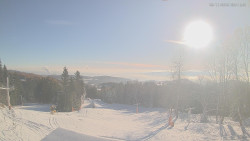 Horní část sjezdovek