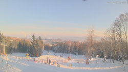 Horní část sjezdovek