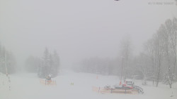 Horní část sjezdovek