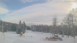 Horní část sjezdovek