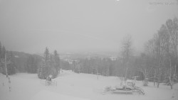 Horní část sjezdovek