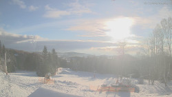 Horní část sjezdovek