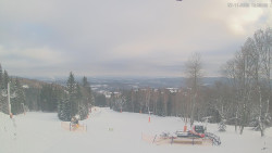 Horní část sjezdovek