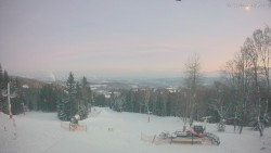 Horní část sjezdovek