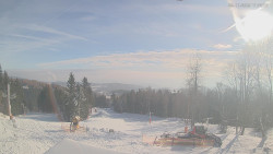 Horní část sjezdovek