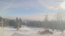 Horní část sjezdovek