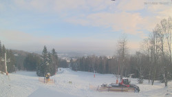 Horní část sjezdovek