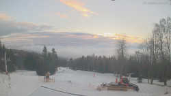 Horní část sjezdovek