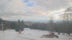 Horní část sjezdovek