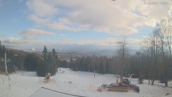 Horní část sjezdovek