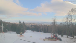 Horní část sjezdovek