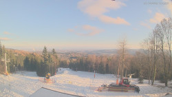 Horní část sjezdovek