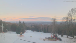 Horní část sjezdovek