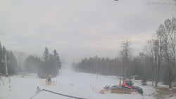 Horní část sjezdovek