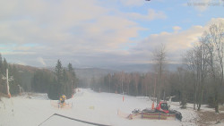 Horní část sjezdovek