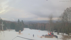 Horní část sjezdovek