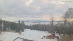 Horní část sjezdovek