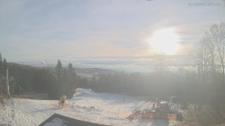 Horní část sjezdovek