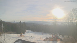 Horní část sjezdovek