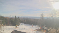 Horní část sjezdovek