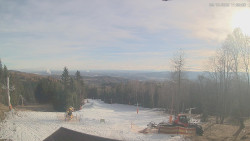 Horní část sjezdovek