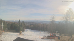 Horní část sjezdovek