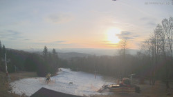 Horní část sjezdovek