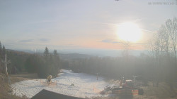 Horní část sjezdovek