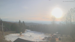 Horní část sjezdovek