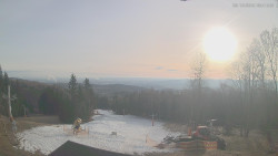 Horní část sjezdovek