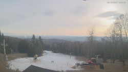 Horní část sjezdovek