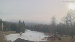 Horní část sjezdovek