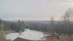 Horní část sjezdovek