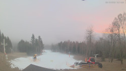 Horní část sjezdovek