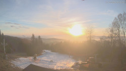 Horní část sjezdovek