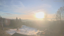 Horní část sjezdovek