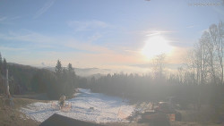 Horní část sjezdovek