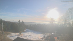 Horní část sjezdovek