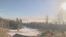 Horní část sjezdovek