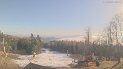 Horní část sjezdovek