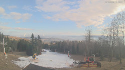 Horní část sjezdovek