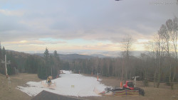 Horní část sjezdovek