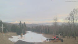 Horní část sjezdovek