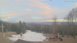 Horní část sjezdovek